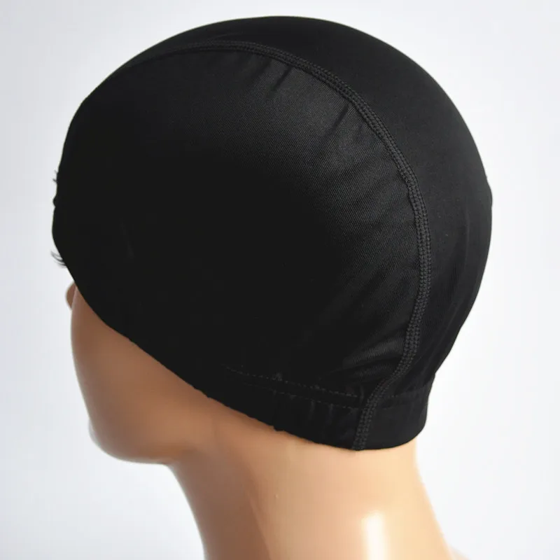 

Black Wig Cap For Making Wig Spandex Dome Cap Glueless Wig Cap Breathable Mesh Cap Weaving Elastic Nylon