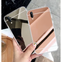 Роскошный позолоченный мягкий, зеркальный, из ТПУ обложка чехол для samsung Galaxy M10 M20 A10 A30 A50 A70 A40 S10 Lite Plus A6 A8 A7 A9 J4 J6 J8