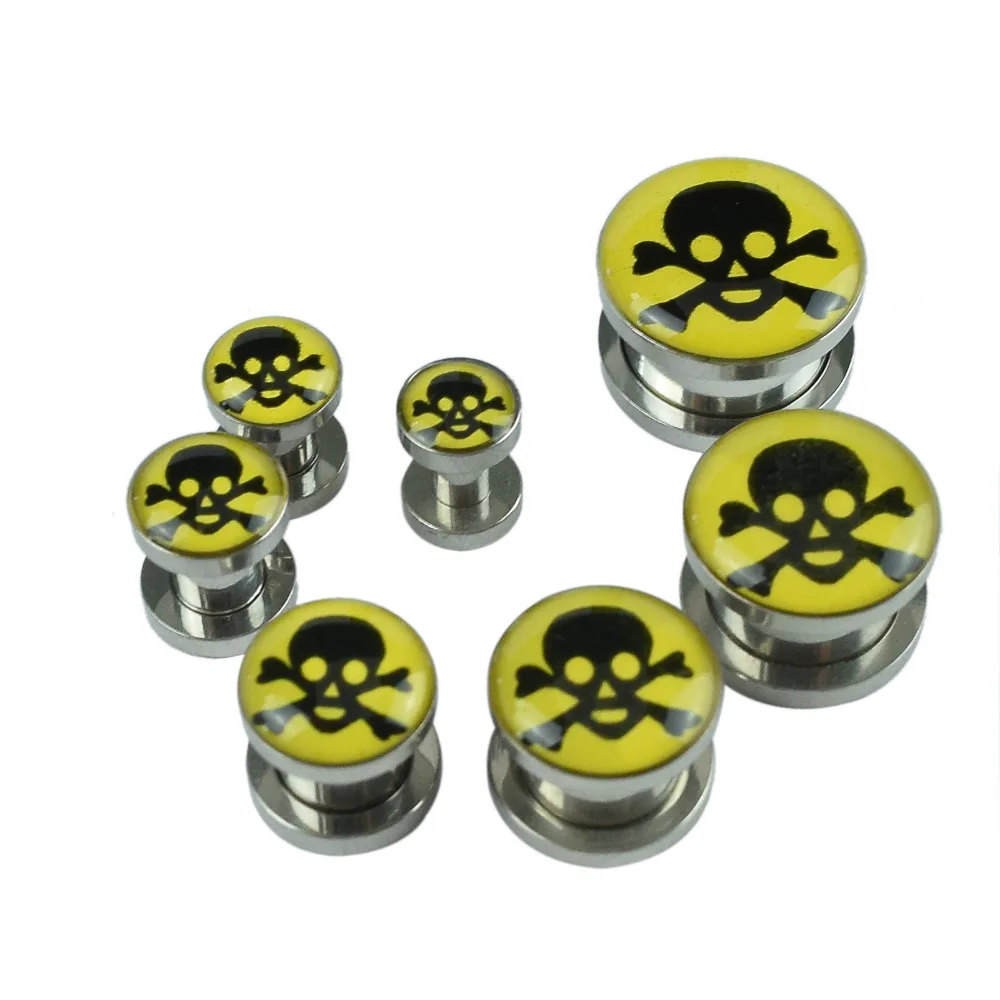 Ear Expander piercing Stainless Steel Ear Stretcher Expander Plugs