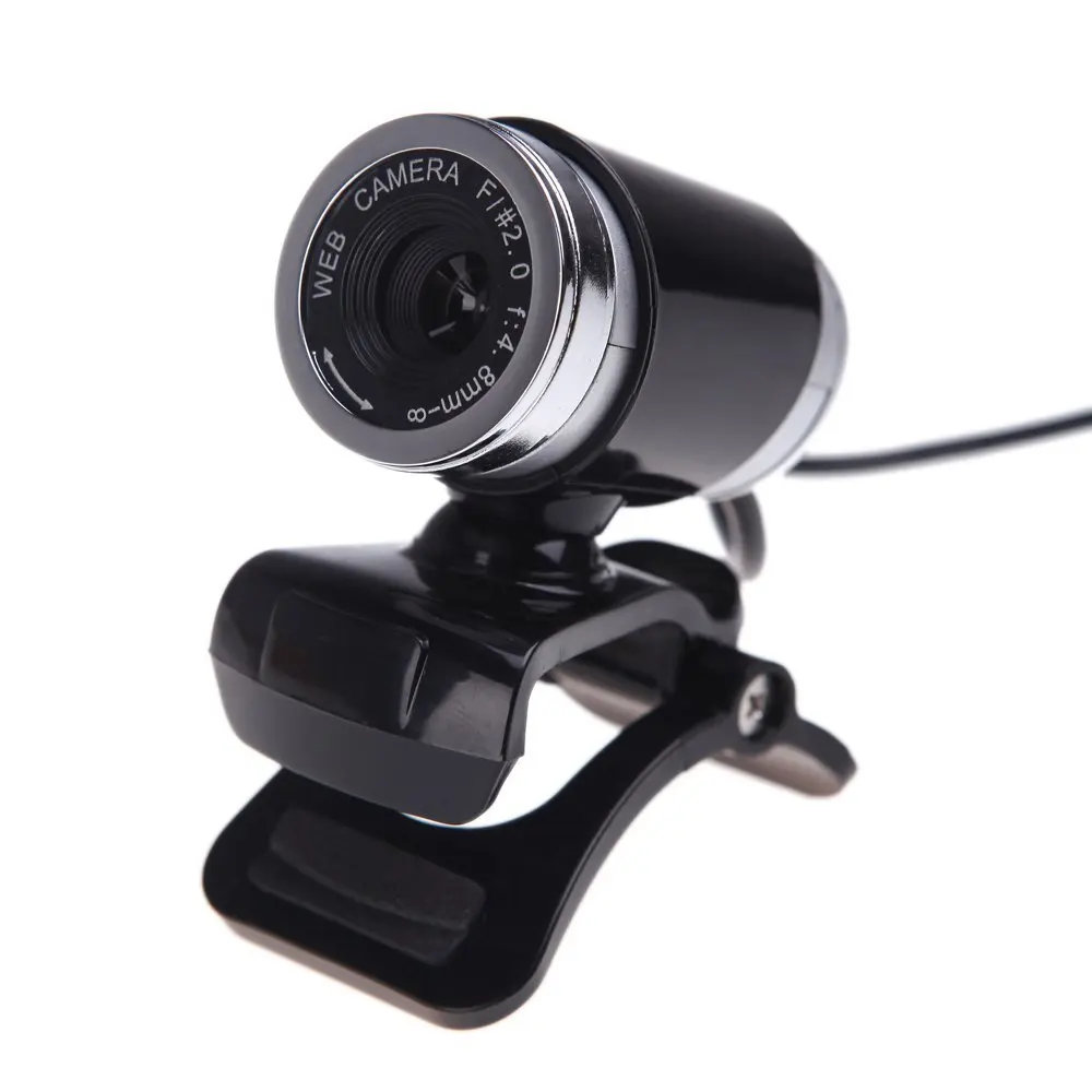1080P HD USB 12 Megapixel Camera Web Cam Mic 360° Clip-on for PC Computer Laptop 
