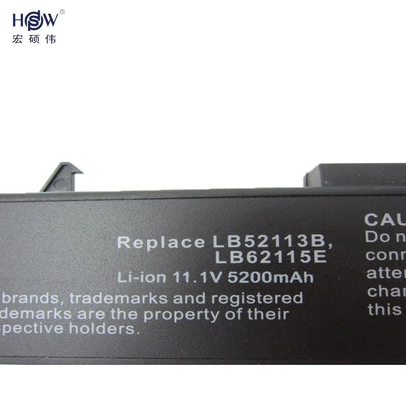 HSW ноутбука Батарея для hp LB32111B LB52113B LB52113D LHBA06ANONE LMBA06.AEX LSBA06.AEX LG LM40 LM50 LM60|battery for hp|laptop