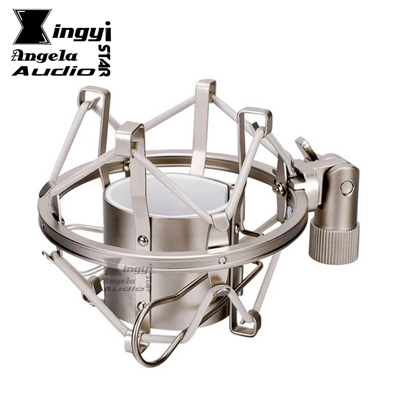 Metal Shockmonut Studio Recording Microphone Shock Mount Spider Mic Holder Clip For Broadcast Computer BM 700