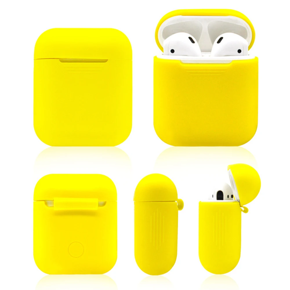 Headphone Protector Headset Cover For Apple AirPods Case For iPhone XS 8 7 5 in 1 Set Storage Bag Earphone Bag For AirPods Case