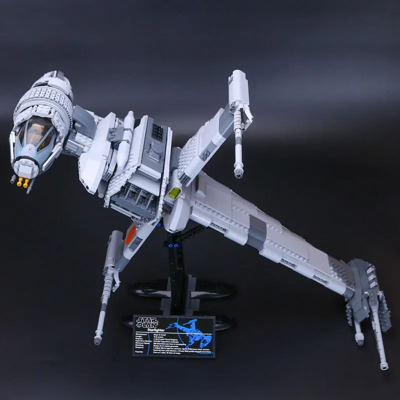 

IN STOCK Lepin 05045 Star plan 1487pcs Genuine Series The B Starfighter wing Building Blocks Bricks Toys 10227 Christmas gift