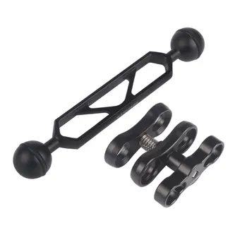 

MINIFOCUS Waterproof 6" Double Ball Arm Dual Ball Clamp Mount Kit for Diving Underwater photography DSLR camera for Gopro hero