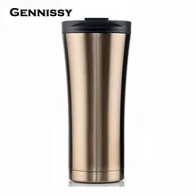 Heißer Verkauf Doppelwandige Thermos Tassen Tassen Thermische Flasche 500 ml Thermocup Mode Becher Isolierflasche