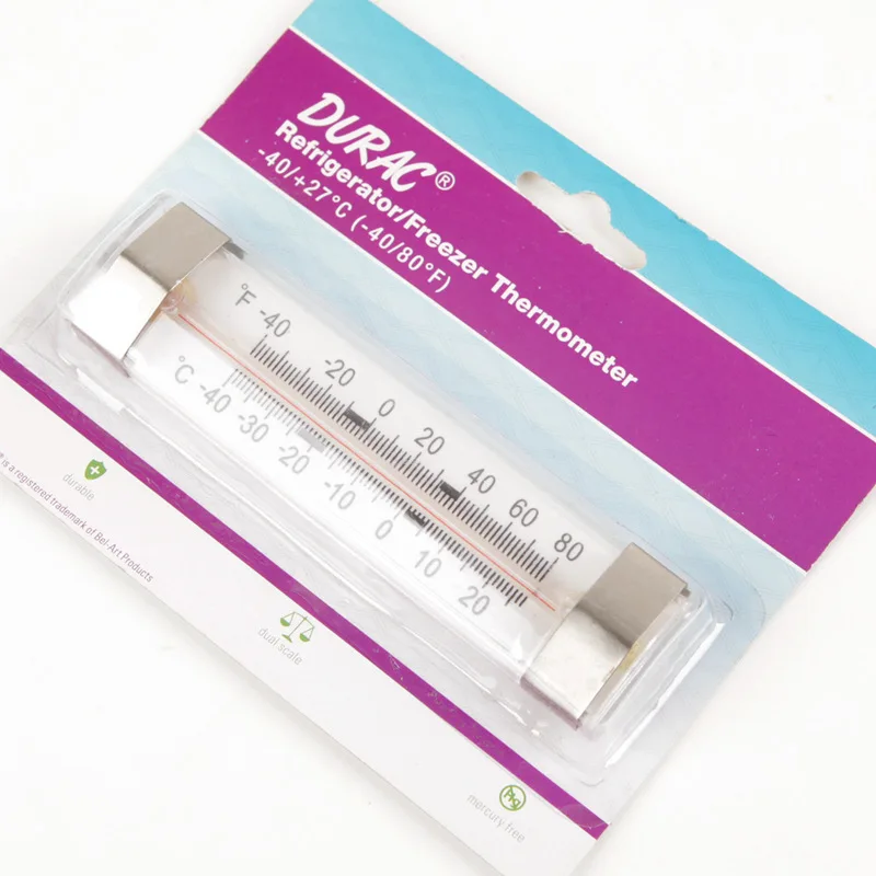 

Fahrenheit&Celsius Professional Fridge Thermometer Kitchen Refrigeration Refrigerate Thermometer Kitchen Accessories M1683