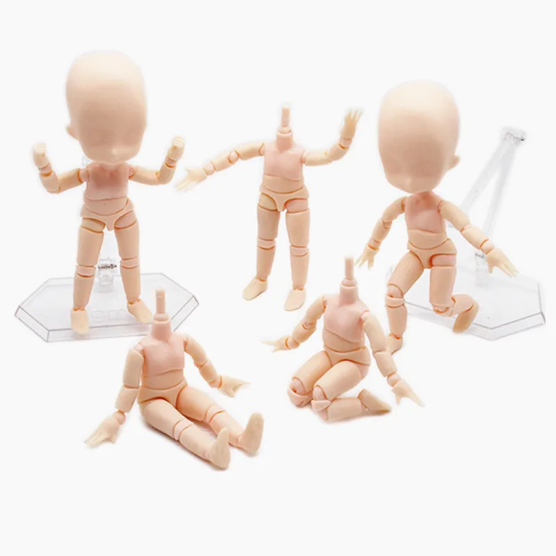 15 см многофункциональные подвижные фигурки SHFiguarts BODY KUN / CHAN серый/оранжевый цвет