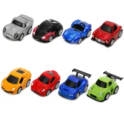 ГБД 8x сплава Акустооптическая игрушечных автомобилей мини Diecasts Машины Игрушки для мальчиков подарок на день рождения