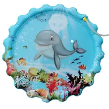 Dolphin Inflatable Play Mat Water Toys Outdoor Party Sprinkler Splash Pad For Kids Cushion Prostrate Water Cushion Pat Pad Toy Dolphin Inflatable Play Mat Water Toys Outdoor Party Sprinkler Splash Pad For Kids Cushion Prostrate Water Cushion Pat Pad Toy