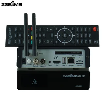 

zgemma h9.2h 4K satellite tv receiver dvb s2x + dvb c/t2 with build in wifi