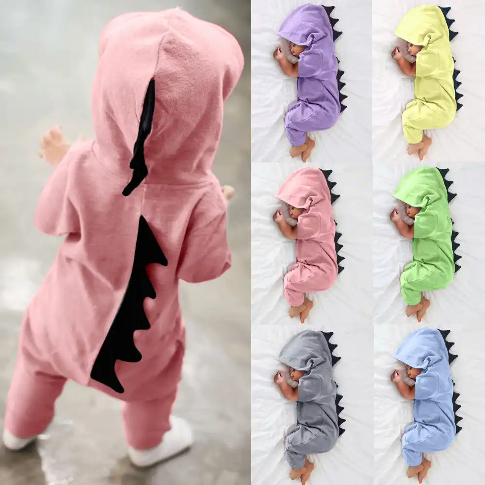 dinosaur jumpsuit baby