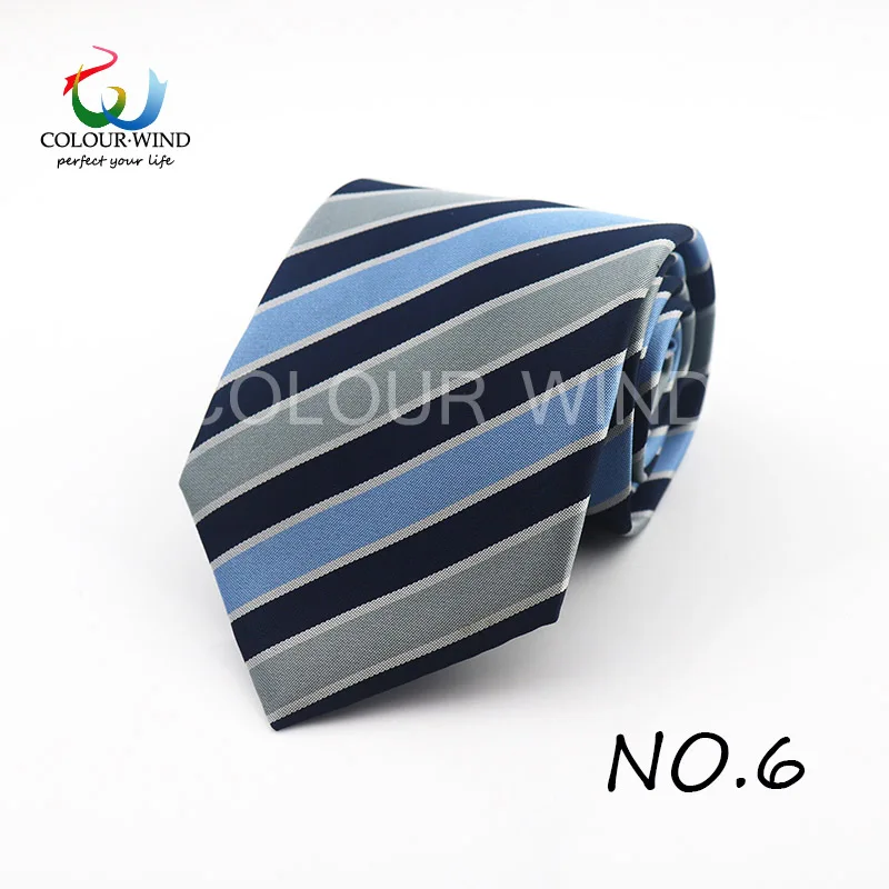 Мужской классический галстук в полоску в клетку, темно-синий галстук из полиэфира для мужчин, бизнес, Свадебная вечеринка, 8 см, ширина,, подарок Gravata