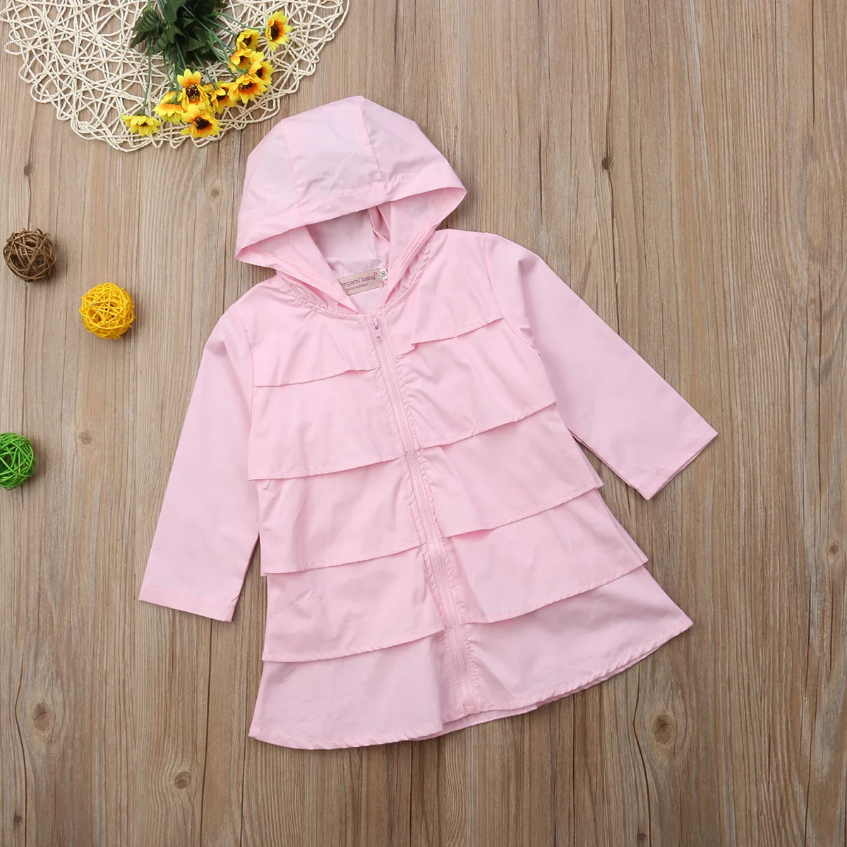 2018 Fashion Toddler Baby Girls Autumn Winter Coat Jacket Long Sleeve