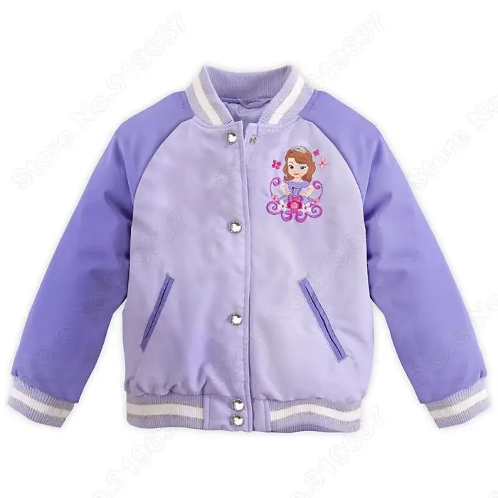 Retail Sofia Varsity Coat Kids Toddler Jacket Girl Clothing Raglan