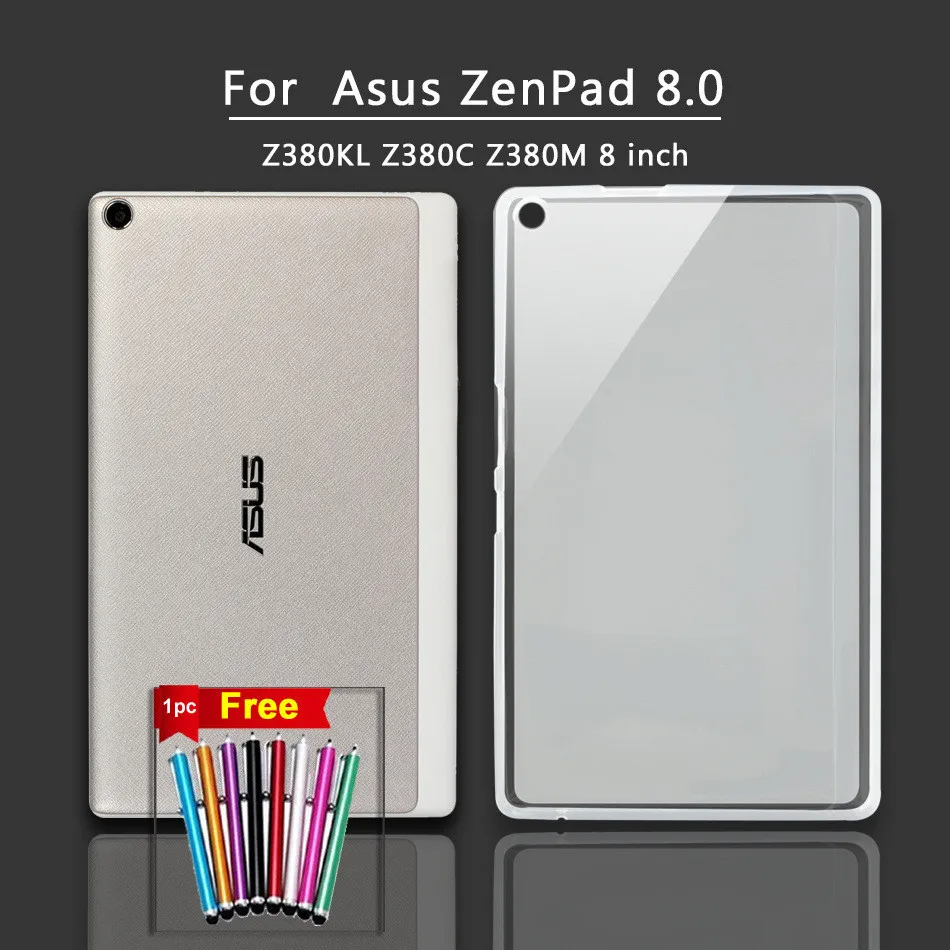GUKEEDAINZI Мягкий силиконовый чехол для планшета ASUS ZenPad Zen Pad 8 0 Z380 Z380KL Z380C Z380M дюймов