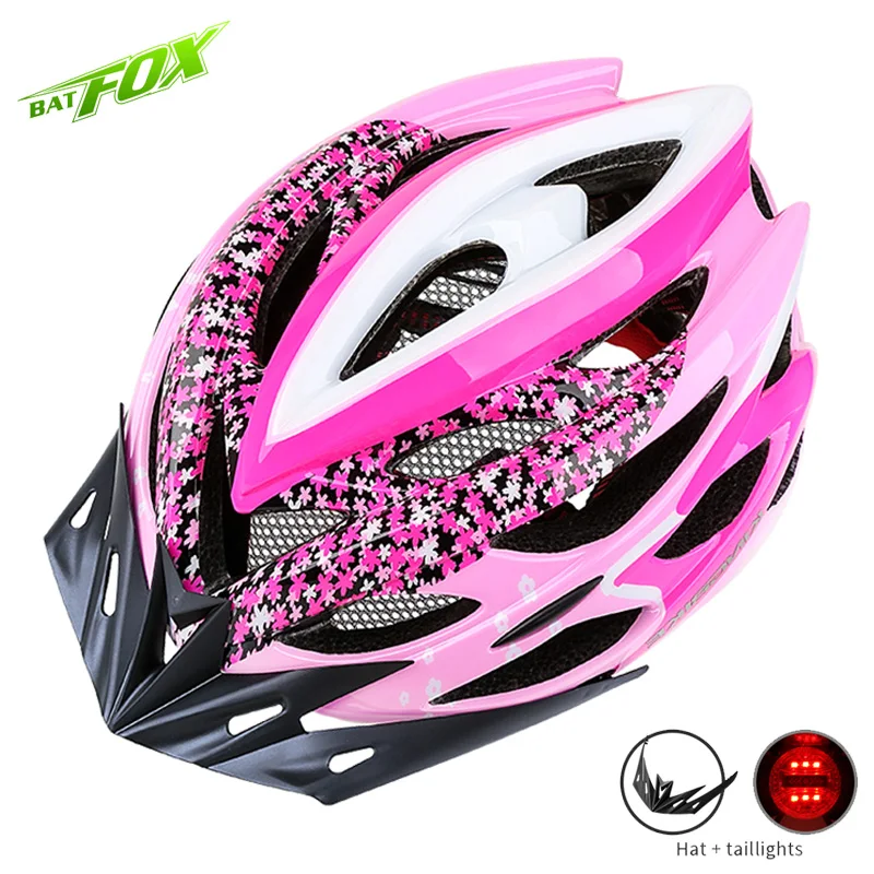 Buy BATFOX Cycling helmets Woman flower Ultralight EPS