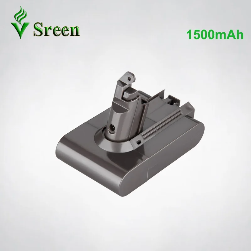 

1500mAh Li-ion 21.6V Vacuum Cleaner Battery Replacement for Dyson Rechargeable Battery Packs DC61 DC62 DC72 DC58 DC59 V6 Series
