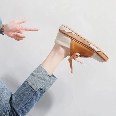 

Shoes female 2018 new female Korean version of Harajuku wild shoes casual shoes
