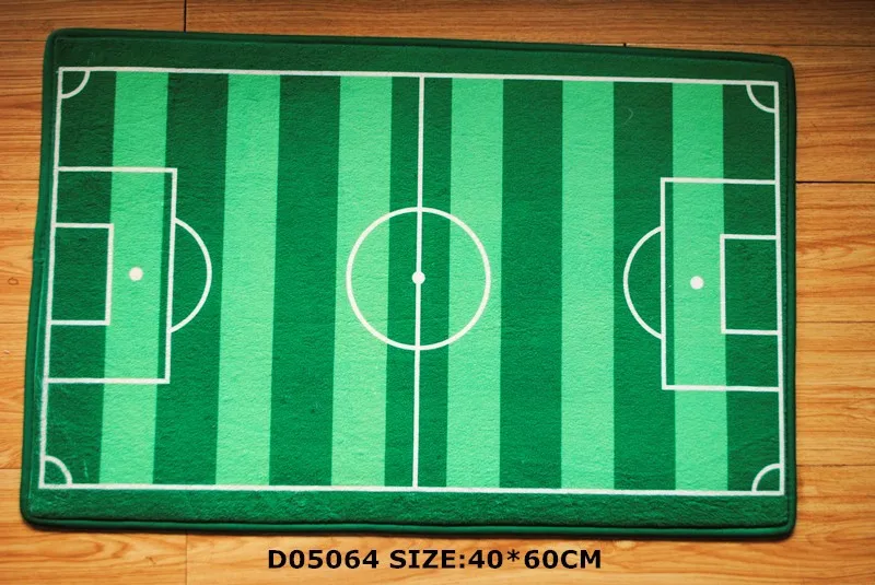 Football Front door mat bathroom soft warm strong water absorption