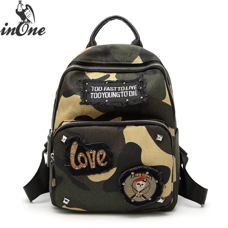 

inOne 2018 Kanken Travel Backpack Women Girl Teenager Children Student Bag Mochila Canvas Fabric Camouflage Army Backpacks