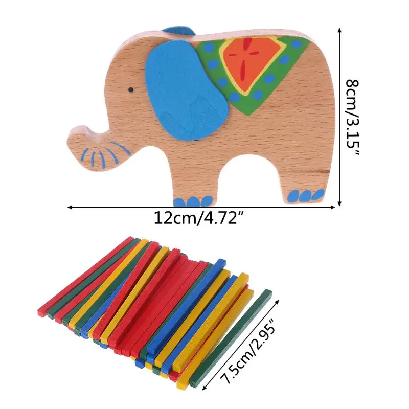 Игрушка для детей блоки верблюд, слон баланс луч дерево детские дошкольные развивающие игрушки игровые подарки