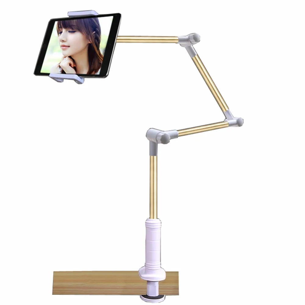 

Folding Tablet PC Stand Removable 360 Rotation Strong Holder Support 4-11 inch Tablets Lazy People Table/Bed Bracket for iPad