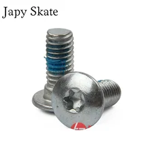 Japy skate 2 peças originais powerslide parafusos de montagem prego de powerslide skate bota e quadros para powerslide evo s4
