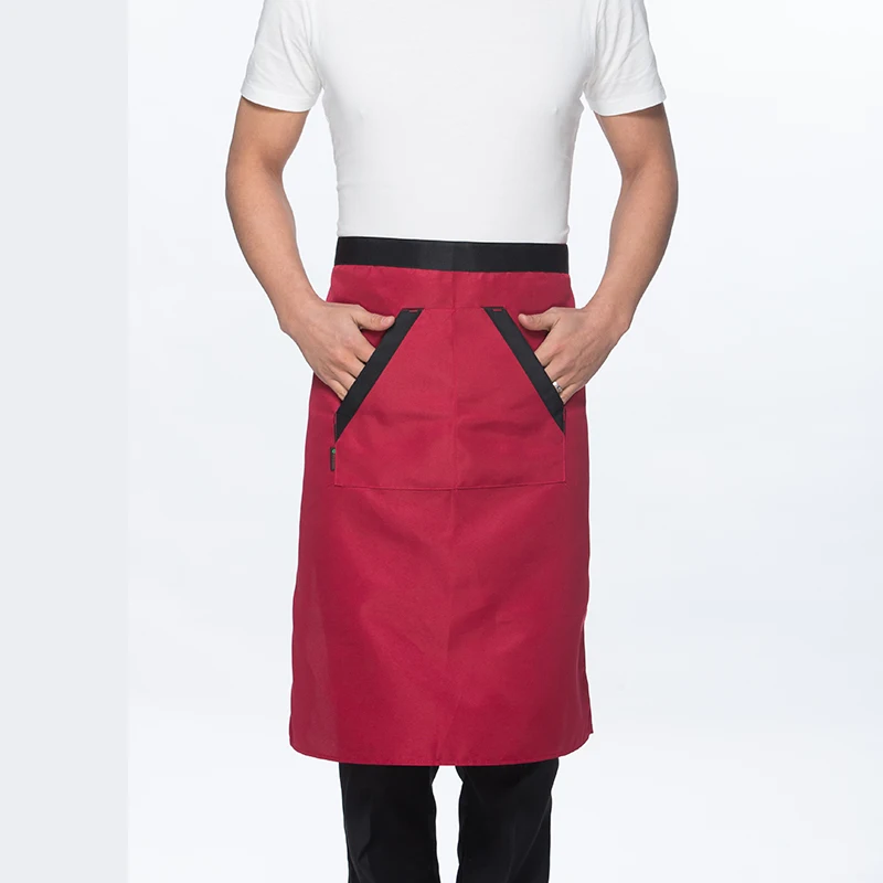 Унисекс шеф-повар куртка с длинным рукавом Для мужчин Для женщин Ресторан Одежда для повара в отельной кухне пальто одежда форма хлебобулочных изделий одежда для официанта - Цвет: Apron