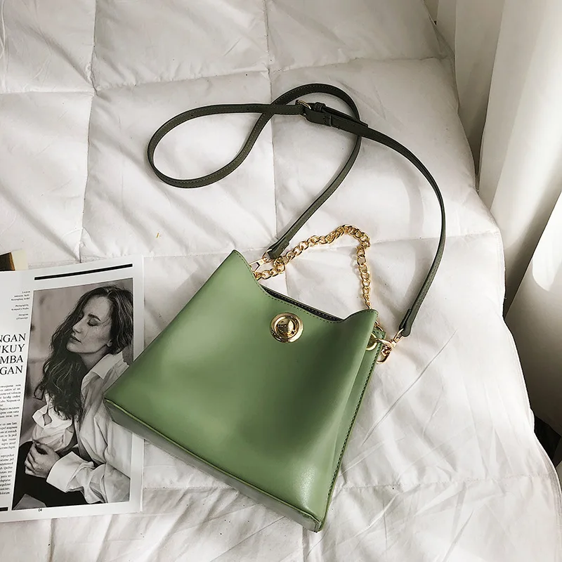 

Female Bucket Crossbody Bags For Women 2019 High Quality Leather Luxury Handbags Designer Sac Main Ladies Shoulder Messenger Bag