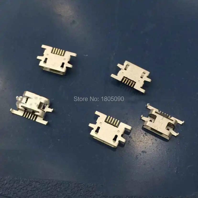 Cables 5-200 PCS 9MM SMT Mini USB Jack Mini 5-Pin USB Jack Socket Connector Dock Charger Connector Port PCB Board U007m Cable Length: 5 pcs
