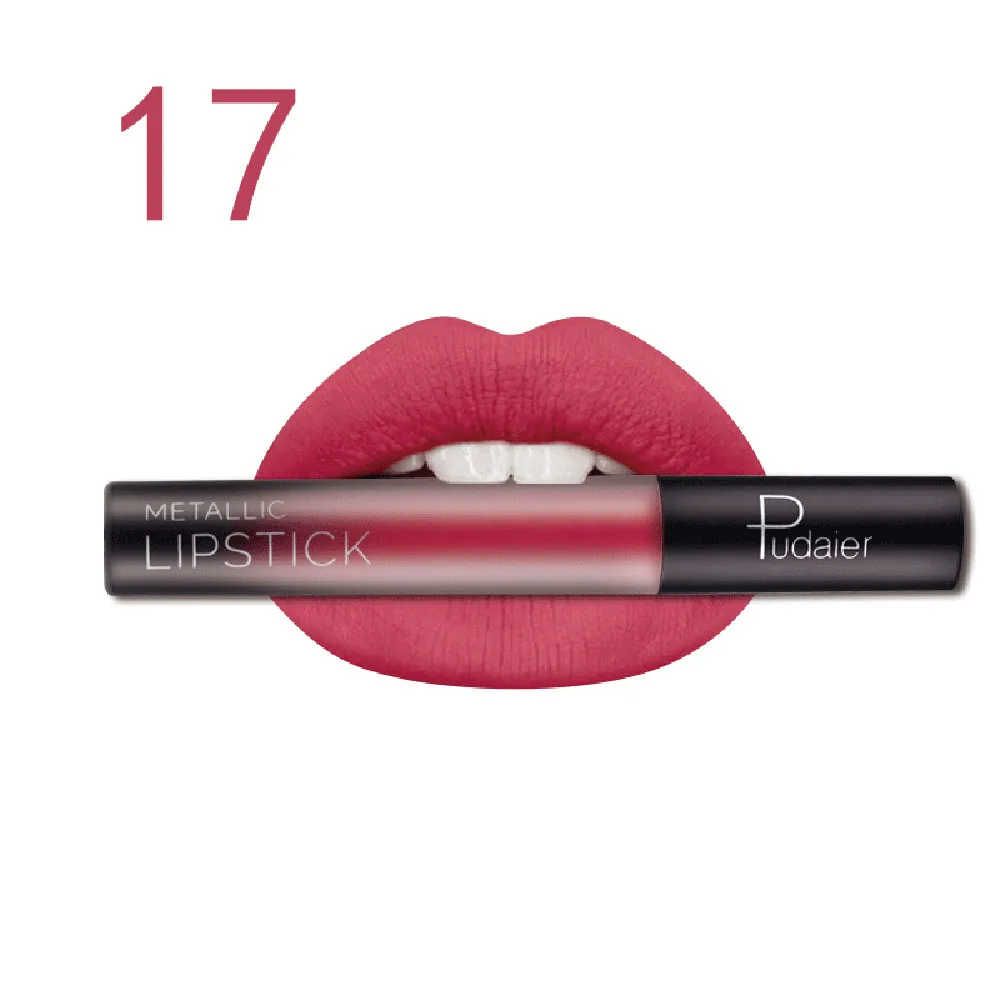 Водостойкая стойкая губная помада водостойкая Матовая жидкая блеск для губ