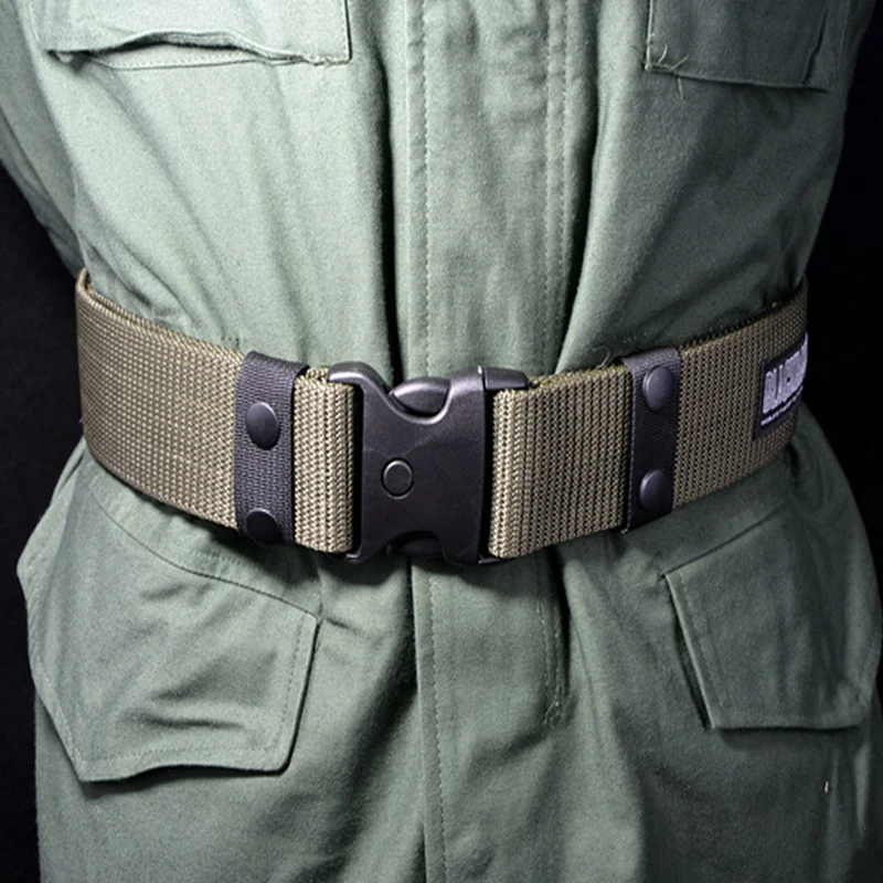 600D Nylon Adjustable Survival Men Heavy Duty Combat Waistband Army Military Tactical Hunting Belts