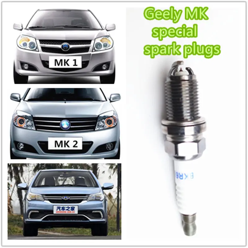 

Car spark plugs/car candle for Geely MK , Geely New MK , 4pcs/lot