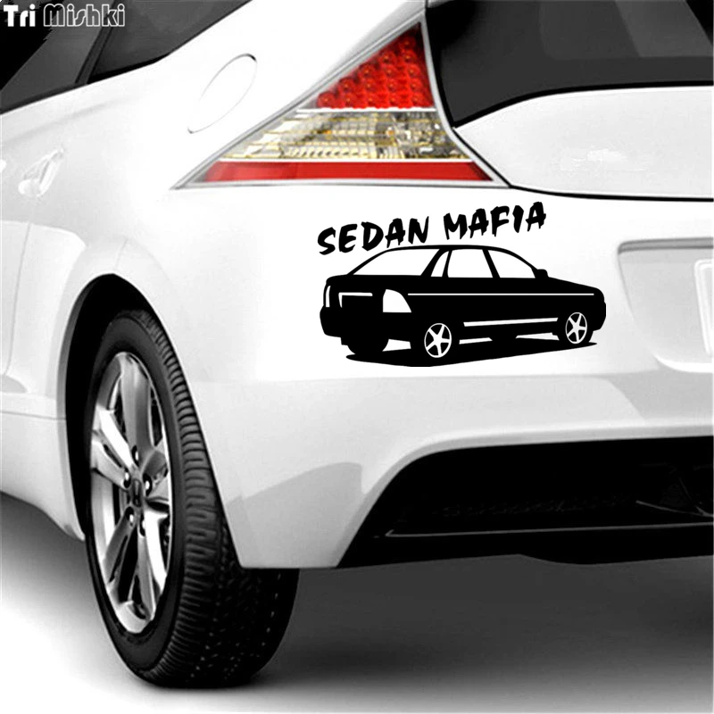 Tri Mishki HZX051 11.5*20см 1 4 шт наклейки на авто sedan mafia for vaz lada priora ваз лада приора машину