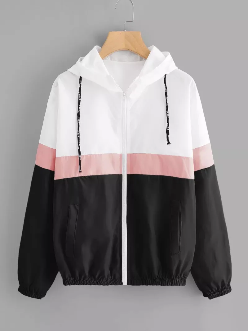 Nantersan الخريف المرأة هوديس البلوز النساء عارضة طويلة الأكمام قمصان سويت شيرت بقلنسوة الرمز الهاتفي النساء سترة معطف