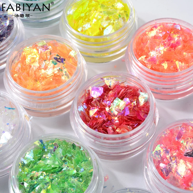 12 اللون/مجموعة مسمار الفن زينة زخرفية غير النظامية قذيفة بريق مسحوق ورق سيلوفان الترتر مانيكير ملصقا تصميم DIY تلميح 12 اللون/مجموعة مسمار الفن زينة زخرفية غير النظامية قذيفة بريق مسحوق ورق سيلوفان الترتر مانيكير ملصقا تصميم DIY تلميح