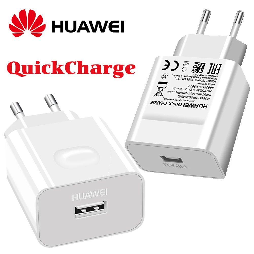 HUAWEI Быстрая Зарядка адаптер QuickCharge 9V 2A 18W micro USB кабель type-C Быстрая зарядка зарядные устройства для мобильных телефонов для P10 P9 P8