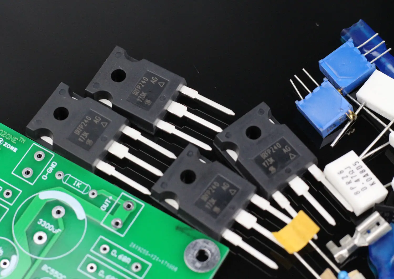One Pair PASS 5W Single ended Class A FET MOS Power Amplifier Kit DIY AMP