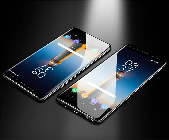 Полный закругленный протектор экрана для samsung Galaxy S9 S8 Plus Note 9 8 закаленное стекло для samsung Galaxy S8 S7 S6 Edge защитный