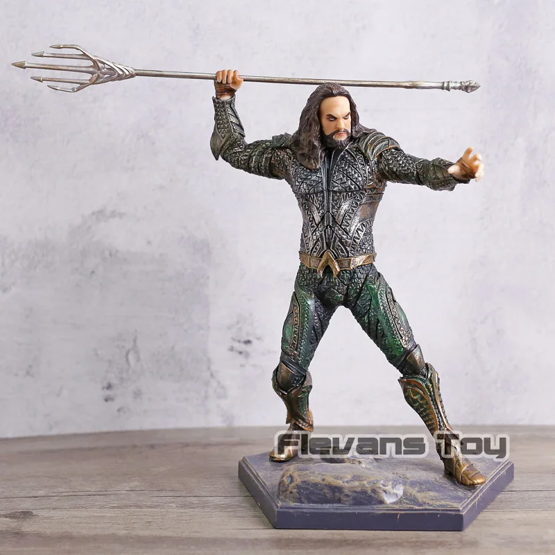  DC Comic Super Hero Aquaman PVC Figure Toy Justice League Collectible Model Figurine Birthday Gift