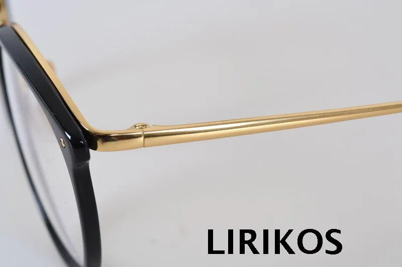 LIRIKOS чистый Титан бабушка шик модный округлые Для женщин очки