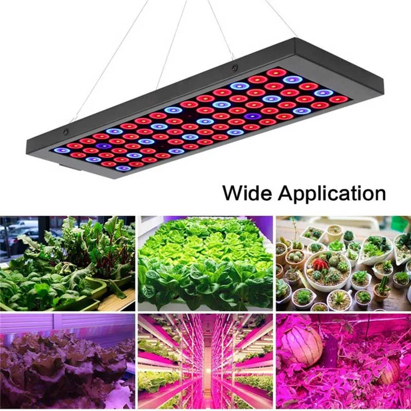 40 W светодиодный светать полный спектр Панель роста растений лампа для гидропоника цветок освещение саженцы Vegs расти палатку парниковых