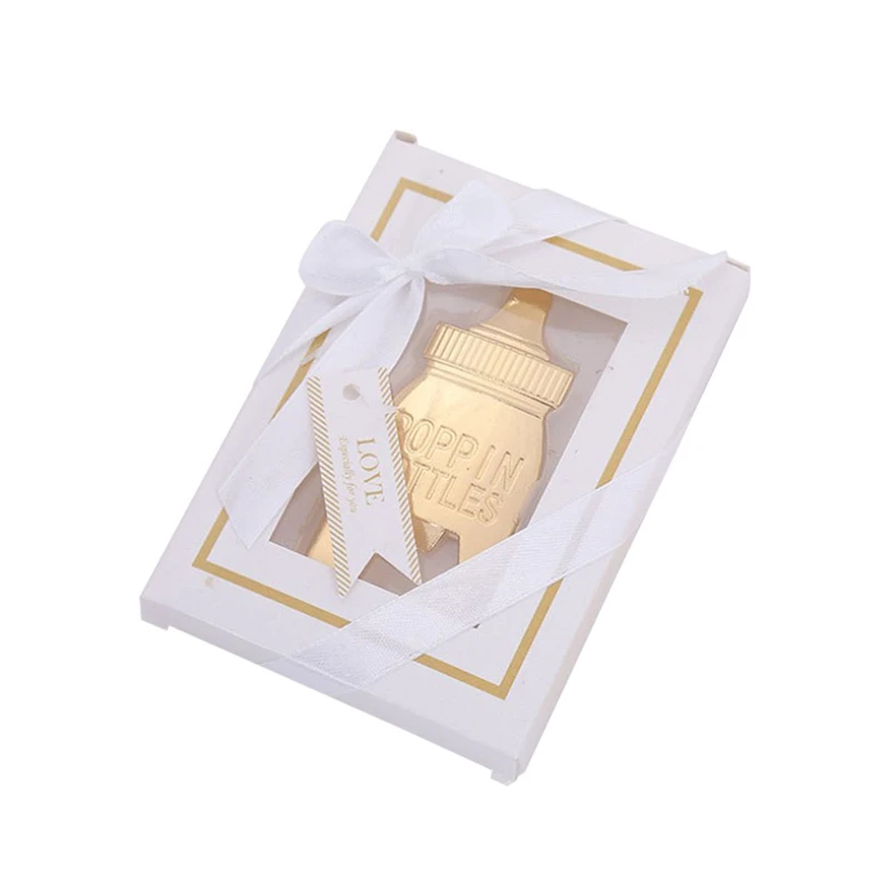 Golden Nurser Bottle Opener Gold Feeding Bottle Beer Openers For