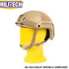 Militech DE Tan Deluxe супер высокий морской NIJ уровень IIIA 3A пуленепробиваемый Быстрый пуленепробиваемый баллистический DEVGRU Тактический шлем