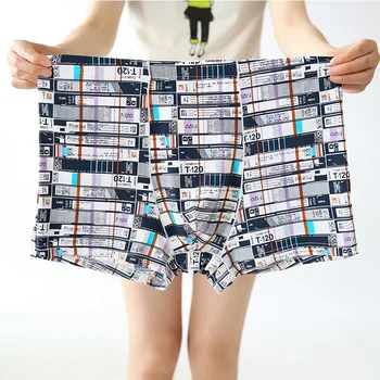 

High Quality Men Underwears men's boxers Plus Size 5XL Ice silk Cool Summer comfortable plus fertilizer Panties Men's Shorts