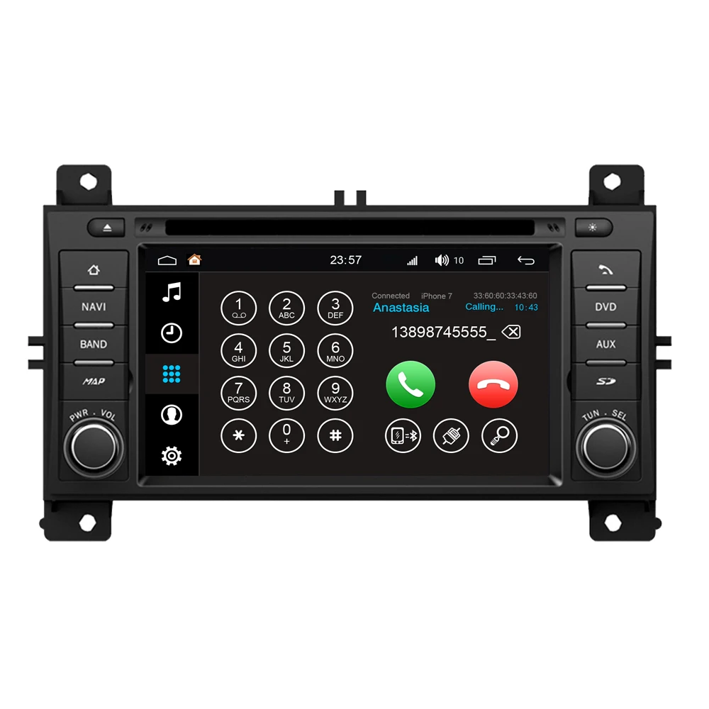 Excellent RoverOne Car Multimedia Player For Jeep Grand Cherokee Android 8.0 Autoradio Bluetooth GPS Sat Navi DVD Radio Stereo S200 2