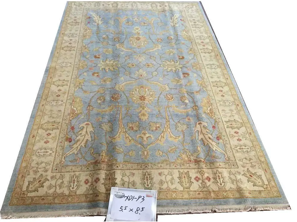 Оригинальный один экспорт турецкие ковры ручной работы OUSHAK Ozarks ковер из чистой шерстяной XD1-93 5.5x8.5gc47zieyg28