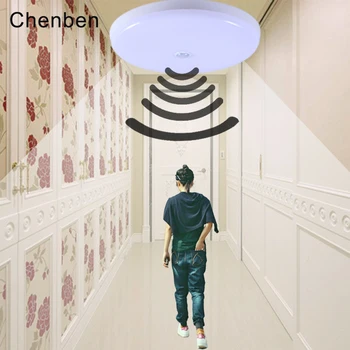 

Smart Motion Sensor Led Night Light Modern Led Ceiling Lamp Surface Mounted Led Panel Light Ceiling Lighting Fixture Night Lamps
