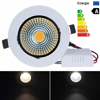 

LED Panel Downlight 6W Recessed LED Downlight Bedroom Light Bathroom Light 220V